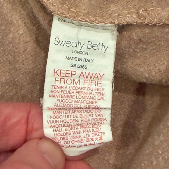 Sweaty Betty Grey Oversized Fleece Sweatshirt XXL - Picture 7 of 11